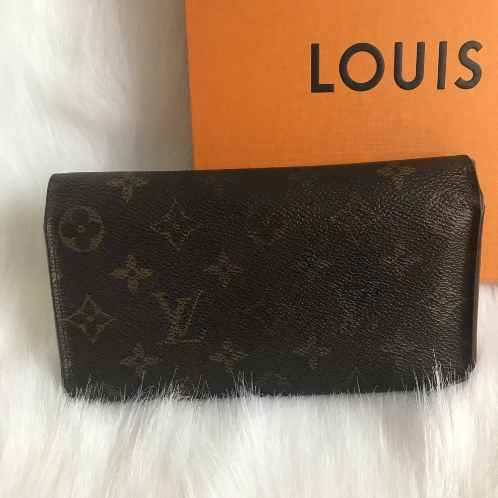 Auth. LV Porte Tresor International wallet_2